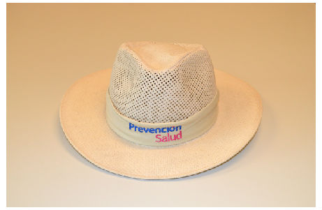 Sombrero de Rafia Prevención Salud